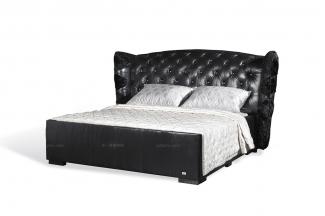 高端時(shí)尚后現(xiàn)代雙人床