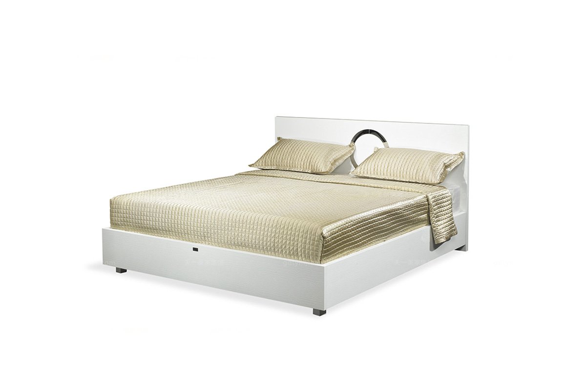 高端時尚后現代雙人床