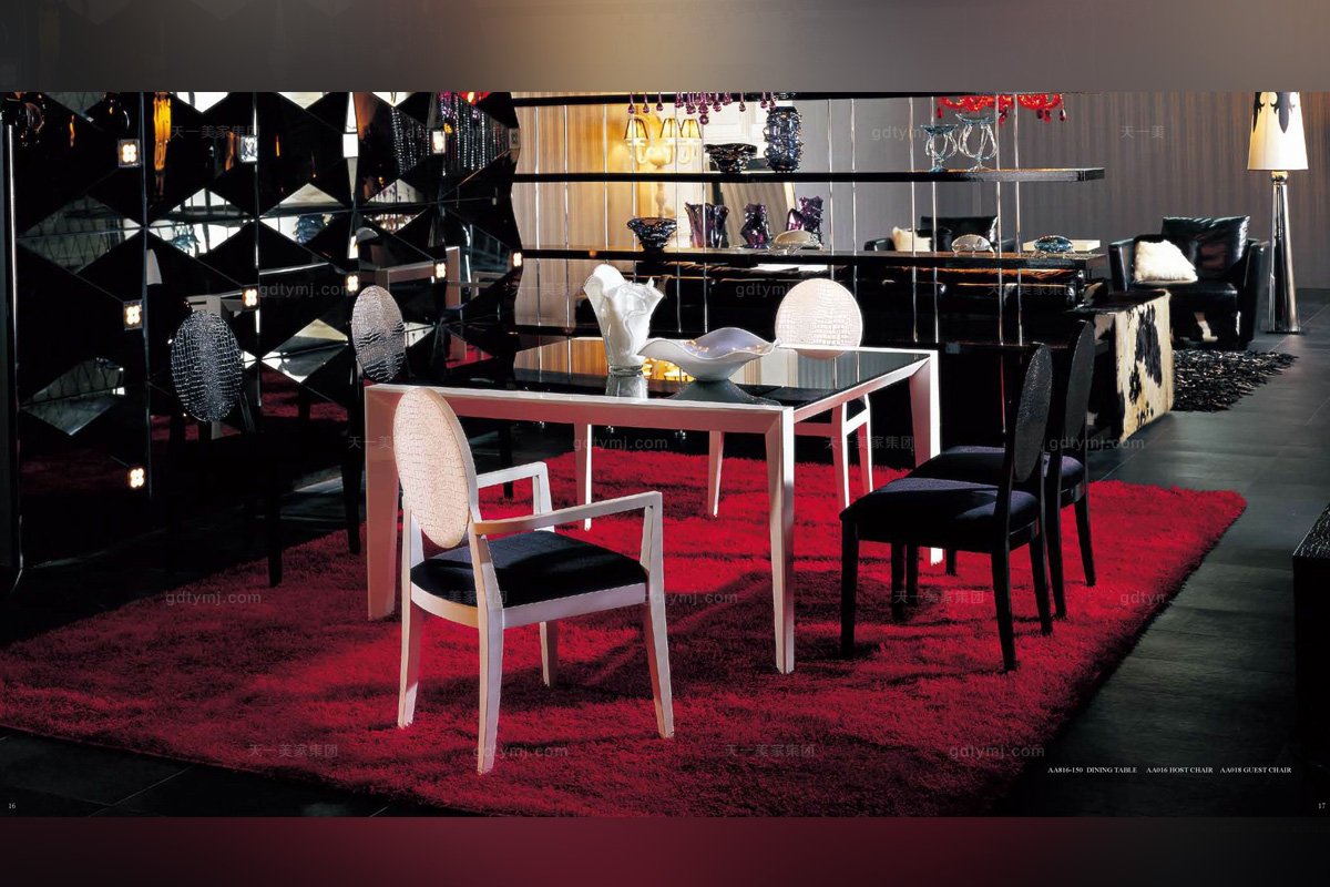 高端別墅后現代無扶手椅