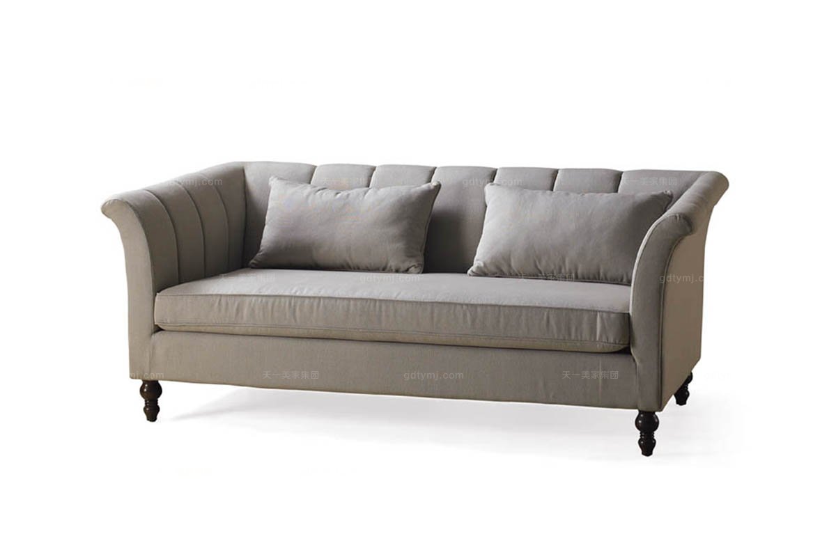 高端家具美式布藝異性沙發