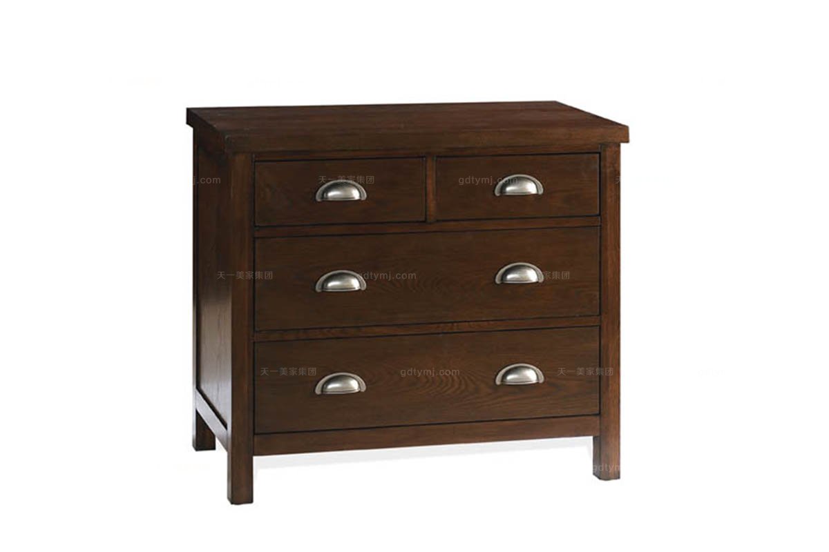 實木家具美式斗柜