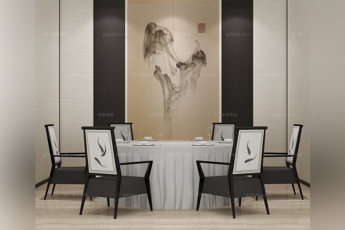 高端新中式墨魚單人椅