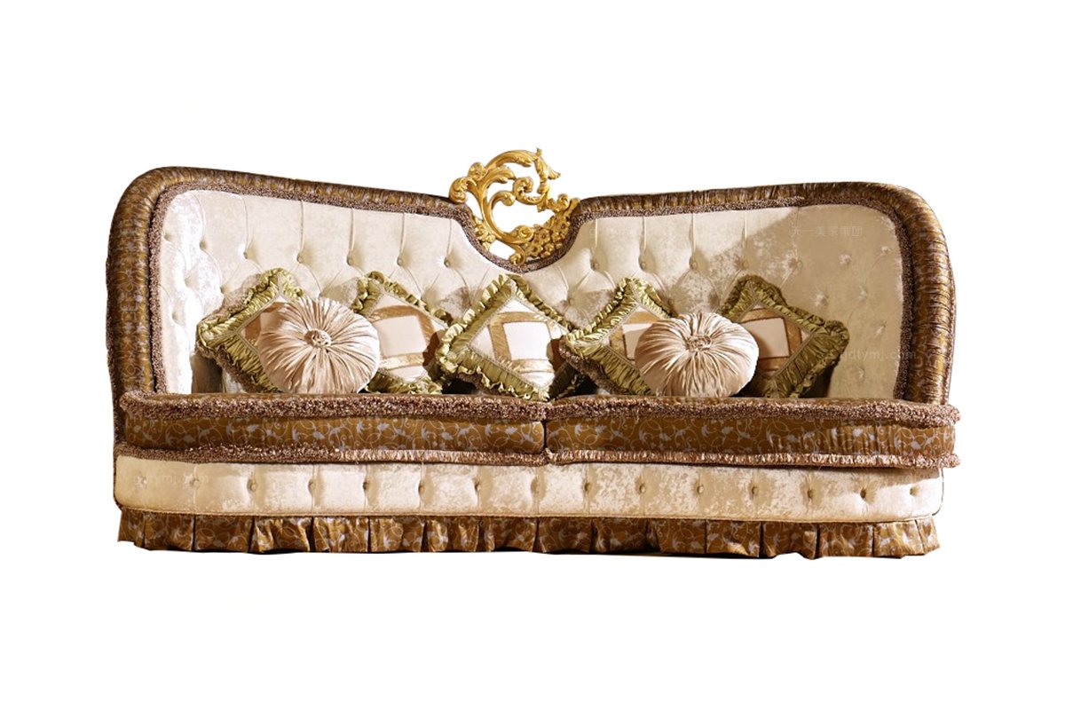 高端家具歐式三人位沙發