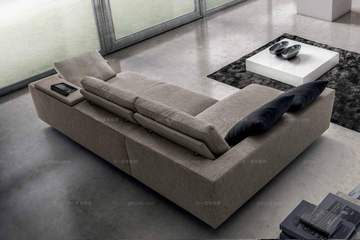  Dema高端時尚簡約現代轉角沙發(fā)