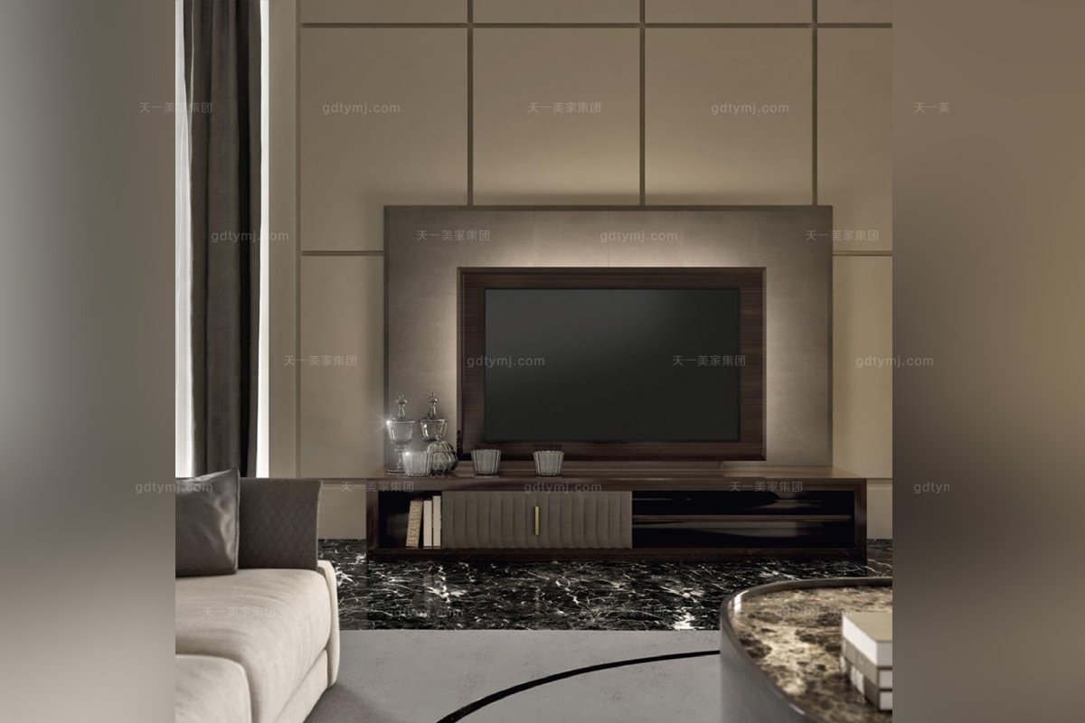 Daytona后現代露木紋客廳電視柜