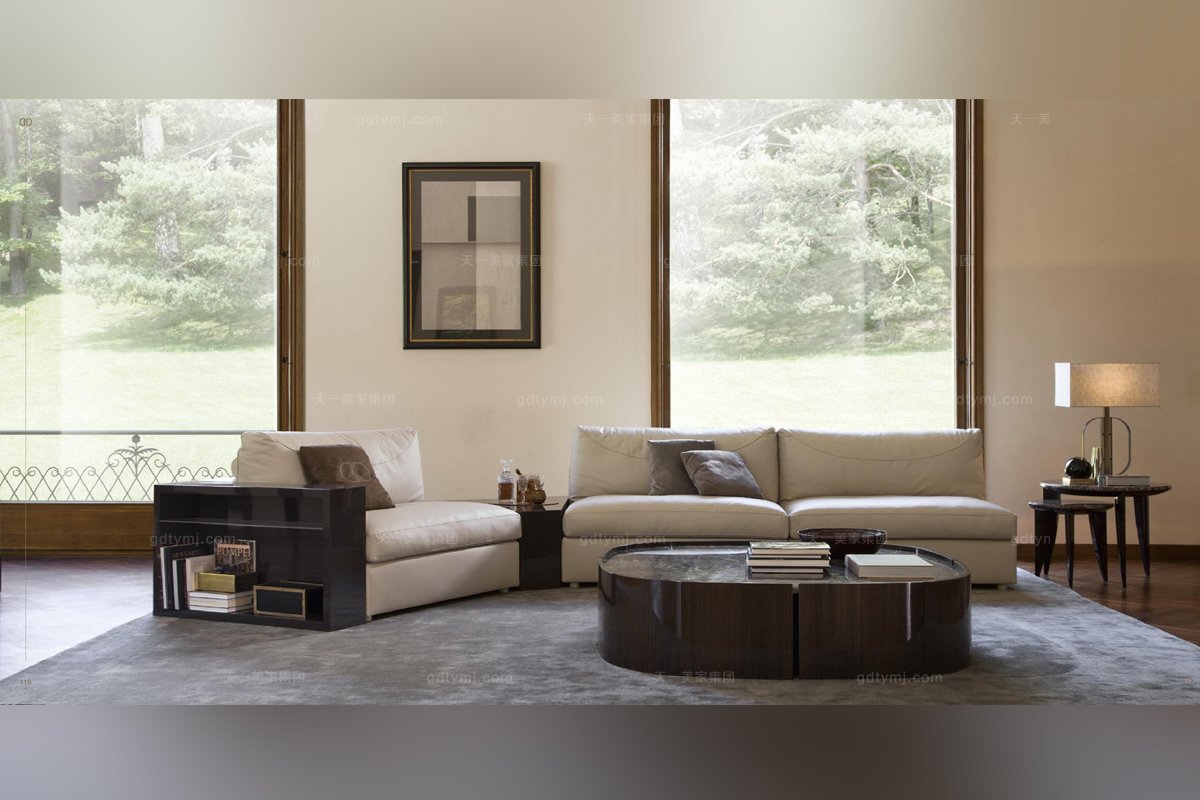 Daytona后現代客廳布藝沙發系列