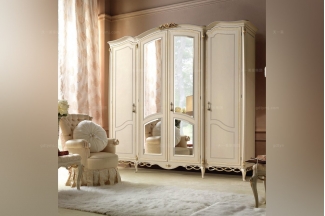 SIGNORINI&COCO簡(jiǎn)約新古典白色四門(mén)衣柜