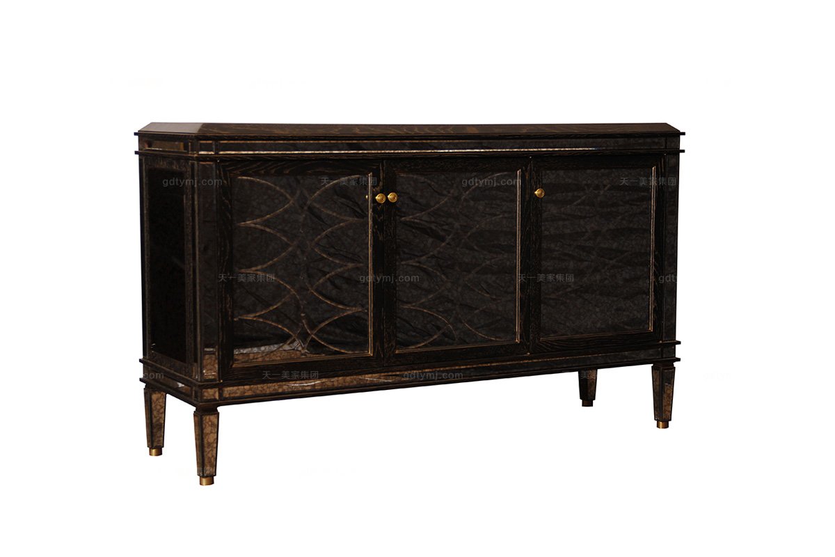 高端品牌會所家具公司現代新古典仿古裝飾柜