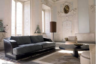 Longhi現代風三人位沙發