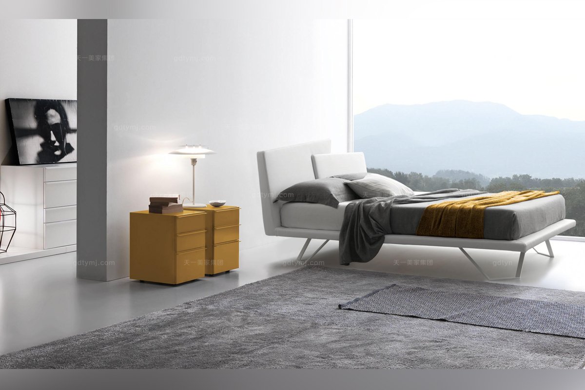 Presotto后現代時尚布藝床系列