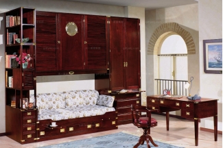 Caroti 卡若緹實木框架布藝沙發書房系列