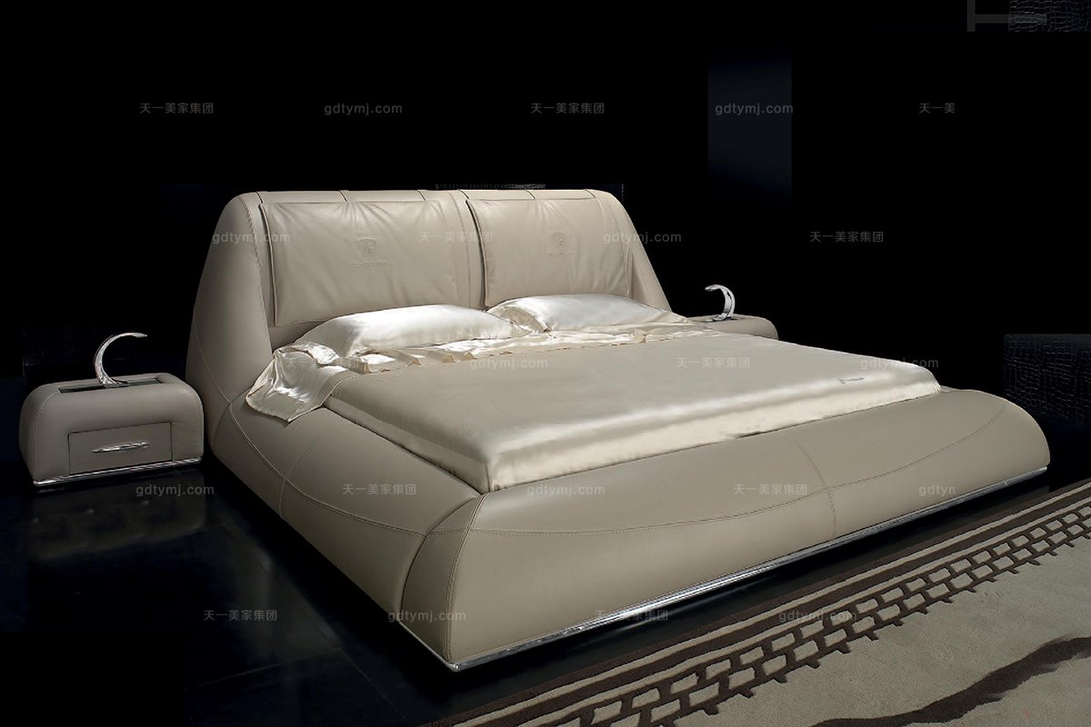 高端品牌現代系列意大利進口蘭博基尼風格雙人床