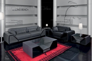 高端品牌現代意大利進口蘭博基尼系列客廳沙發組合