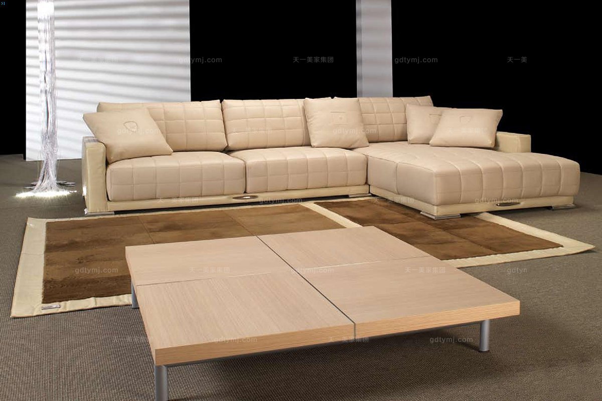 高端時尚現代意大利進口蘭博基尼系列轉角沙發