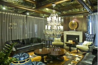 國內超級會所家具品牌天一會客廳沙發