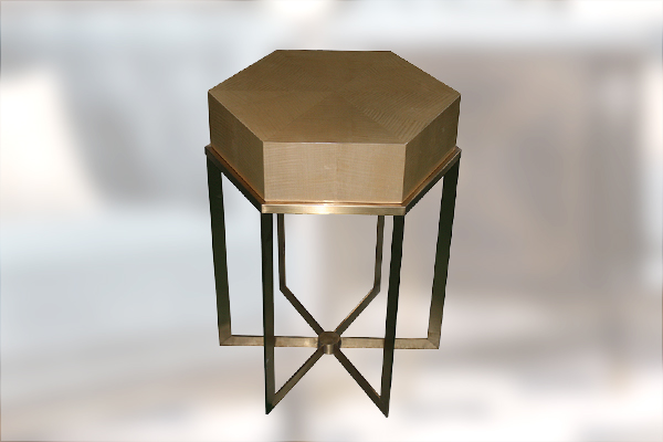 高端現(xiàn)代輕奢沙發(fā)實木客廳沙發(fā) 黑檀木皮拼花真皮沙發(fā)組合多邊角幾