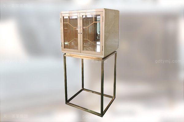 高端現代輕奢華餐廳家具實木餐廳餐桌黑檀木皮楓影木皮拼花真皮餐椅餐桌組合裝飾柜