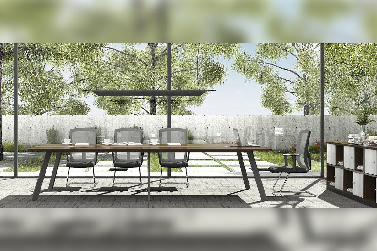 高端辦公家具品牌銀行學校公司職員現代時尚大辦公會議桌椅組合系列