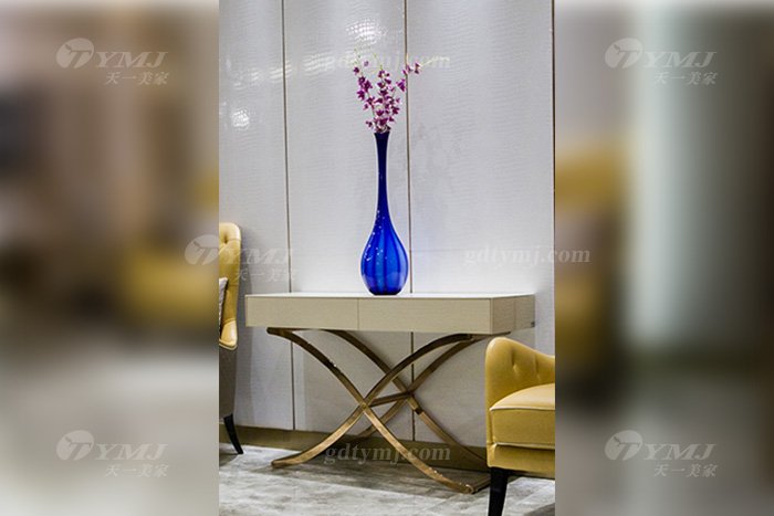 高端會所家具品牌售樓處家具后現代輕奢家具時尚米黃真皮休閑椅沙發背幾