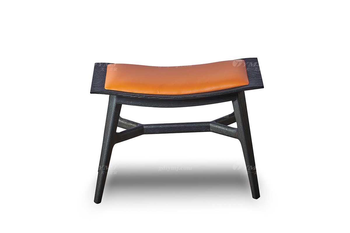 別墅會所家具品牌家用意大利極簡家具客廳組合沙發彎板凳