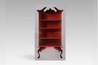 現(xiàn)代輕奢時(shí)尚創(chuàng)意高端尼斯色+烘烤漆書(shū)柜