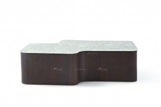 極簡風格品牌高級別墅會所家具現代簡約時尚大理石茶幾