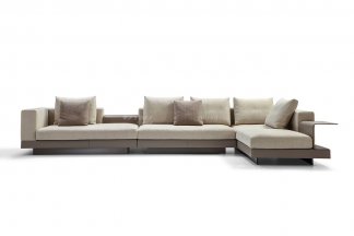 極簡風格意式品牌高端別墅會所家具現代時尚大氣舒適組合沙發