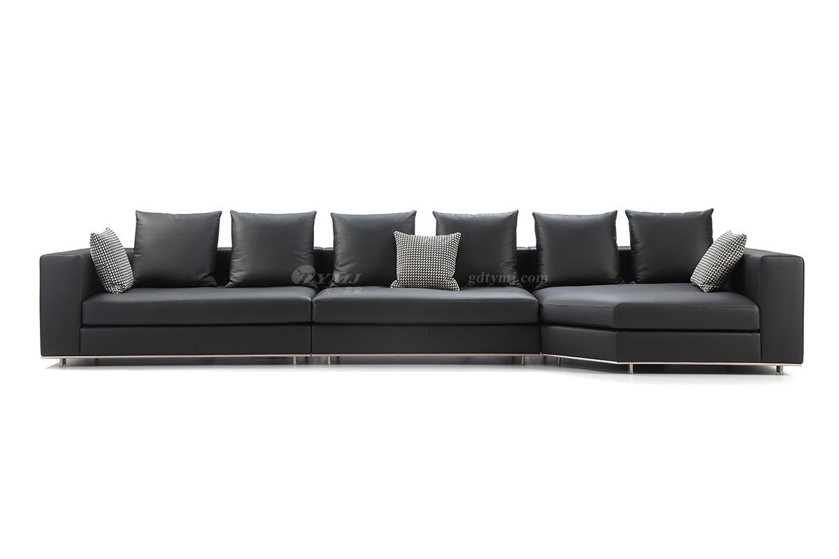 極簡風格意式品牌高端別墅會所家具簡約設計師組合沙發