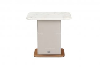 輕奢后現代風格家具高端會所別墅時尚家用大理石方角幾