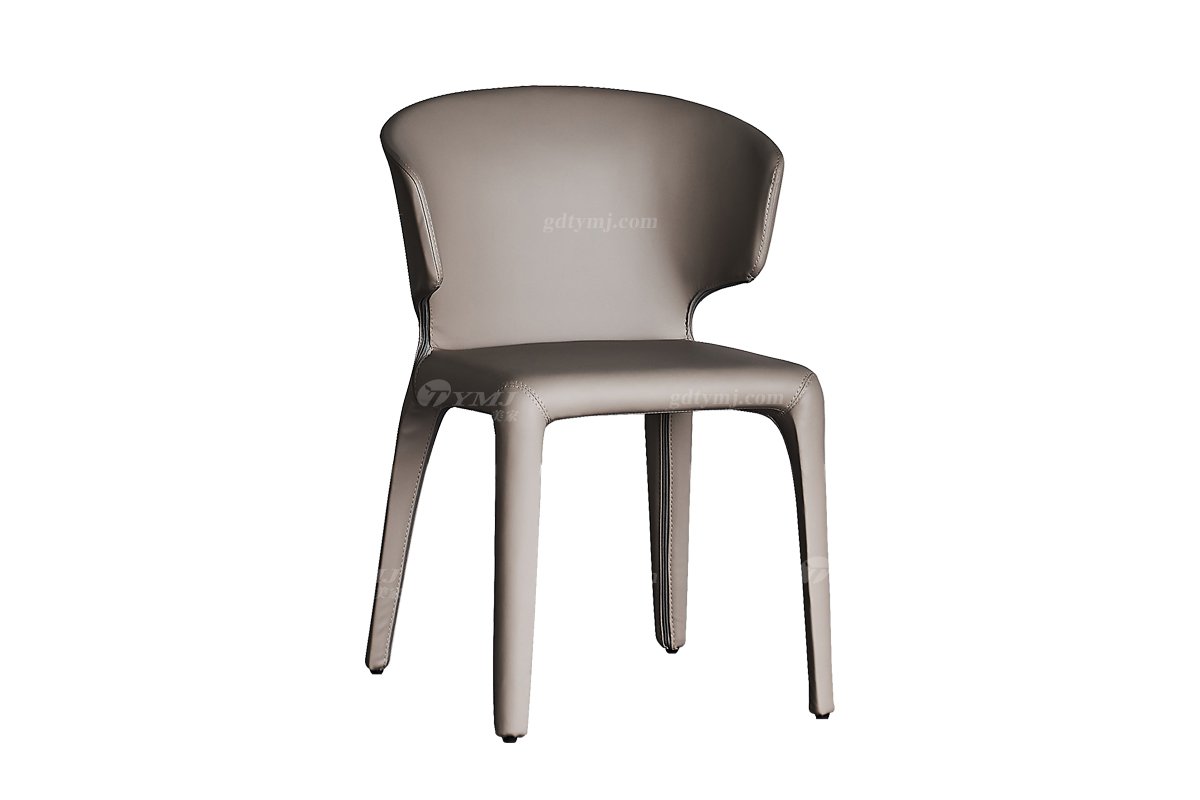 現(xiàn)代簡(jiǎn)約家具高端別墅會(huì)所家用時(shí)尚布藝超纖餐椅DT813-2