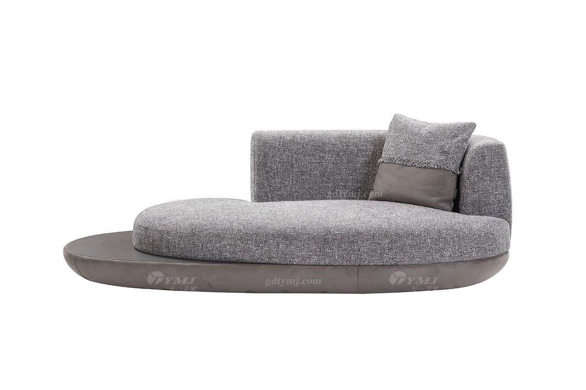 意式雅奢風格家具高端別墅會所家具時尚簡約布藝小沙發