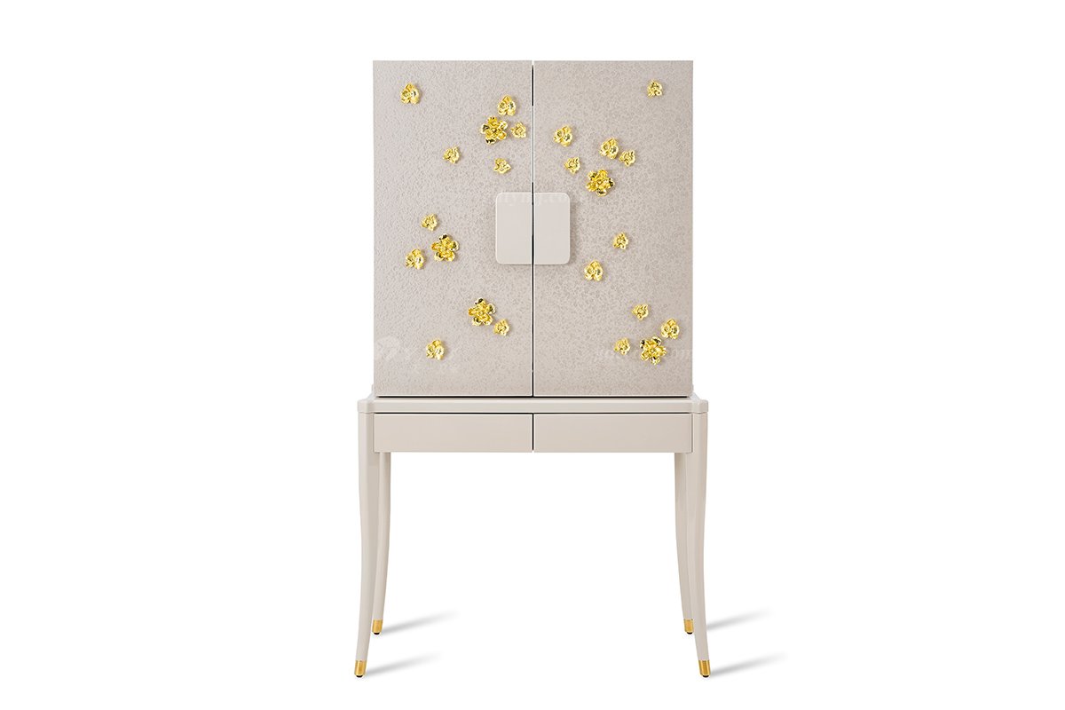 意式輕奢家具高端別墅會所豪宅家用時尚奢華創意梳妝臺