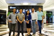 Longhi公司中國區負責人Davide moro，蒞臨我司進行深入考察與合作！