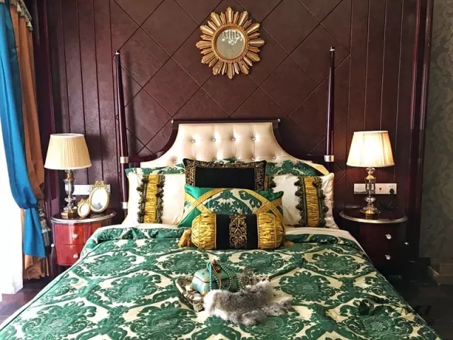 【天一美家案例】信陽錦江城E7-2-4號樓復式洋房-歐式新古典樣板間