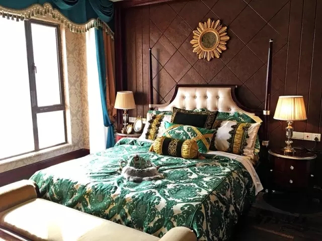 【天一美家案例】信陽錦江城E7-2-4號樓復式洋房-歐式新古典樣板間