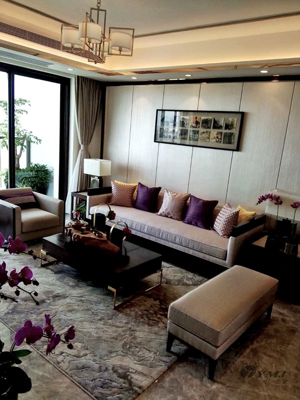 【天一美家案例】三亞海棠中央云品公寓-現代簡約樣板間