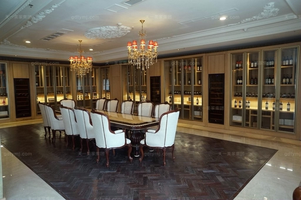 奢華新古典風品酒區1