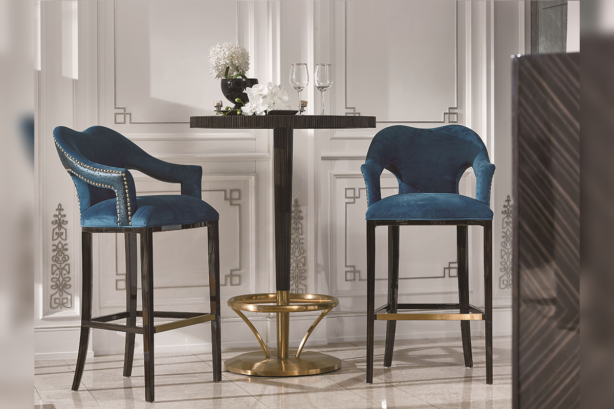 低調輕奢華家具吧臺吧椅