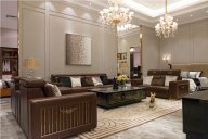 輕奢風格真皮沙發有哪些需注意的選購技巧？高端輕奢真皮沙發圖片欣賞!
