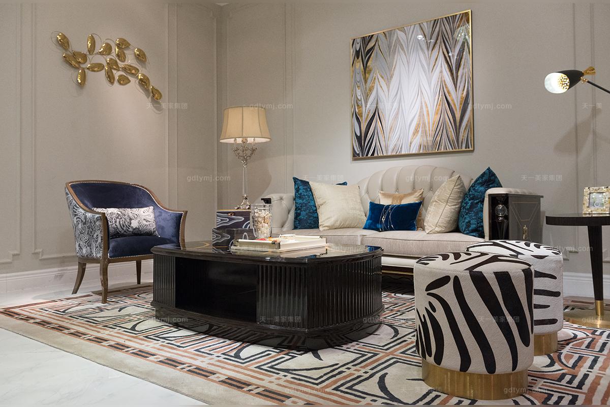 頂級輕奢家具客廳沙發