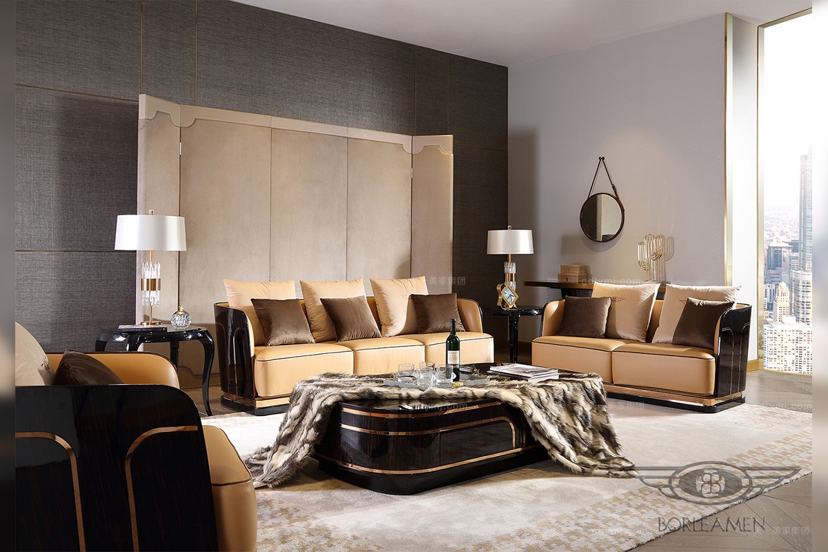 后現代輕奢風格品牌客廳沙發