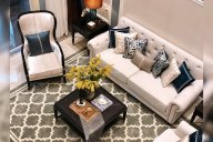 漢中中青·凱旋門簡美輕奢別墅家具、軟裝工程項目案例展示！