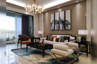 時尚新中式輕奢家具、軟裝工程--信陽湖東春天樣板間項目案例欣賞?。ǘ? width=