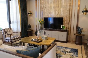 現(xiàn)代輕奢&新中式別墅樣板間家具、軟裝飾品工程--信陽榮盛華府項目案例展