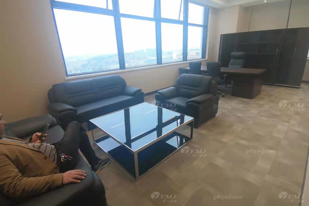 星級酒店真皮辦公沙發