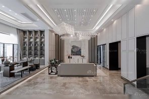 江蘇揚州新中式私家別墅家具項目樣板房實景案例完工！