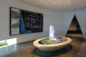 【天一美家】深圳時代方舟售樓部現代簡約家具工程項目案例欣賞!