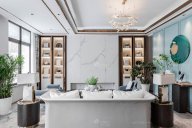 江蘇揚州現代輕奢別墅家具樣板間項目實景案例實景完工展示！