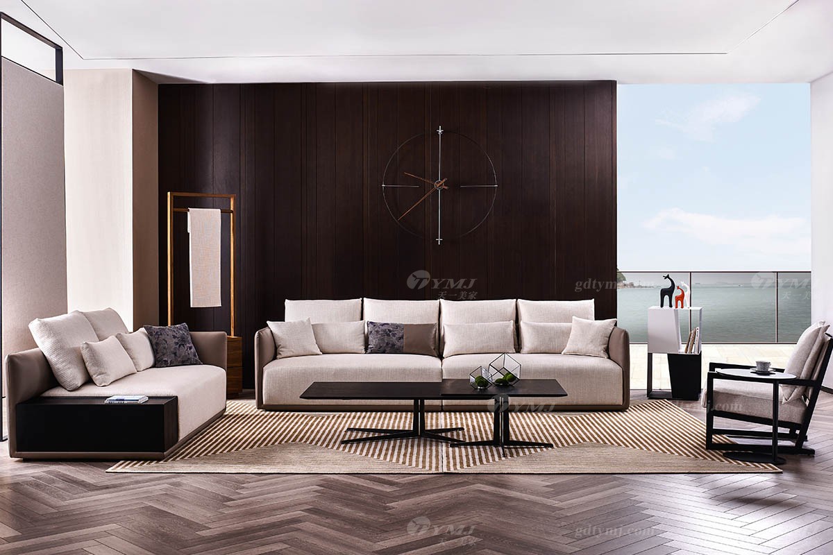 現代極簡客廳沙發組合