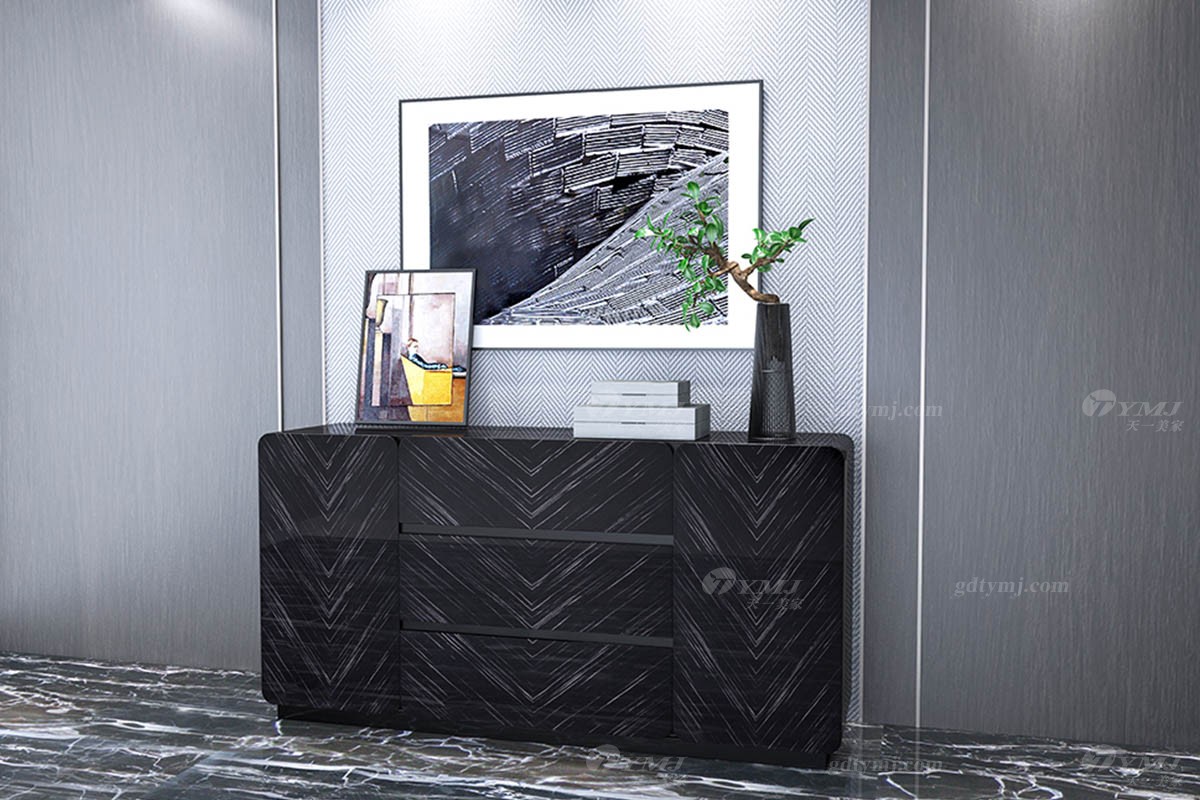 后現代輕奢裝飾柜